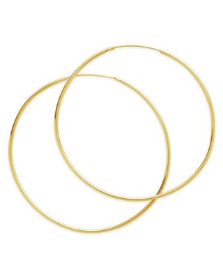 2.75" Infinity Hoops-silver