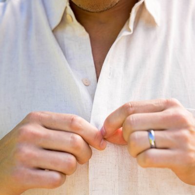 The Taste Maker - Short Sleeve Linen Blend Shirt