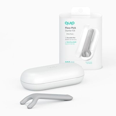 Quip Refillable Floss Pick White