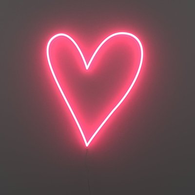 Big Big Heart - LED neon sign