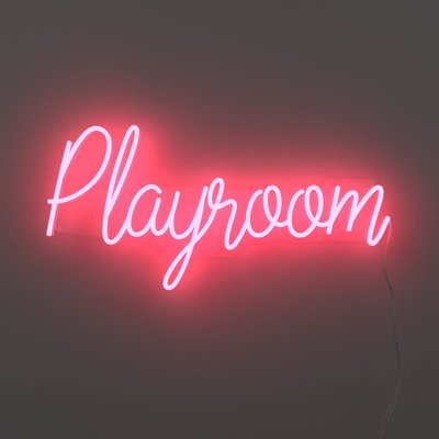 Playroom - LED neon sign