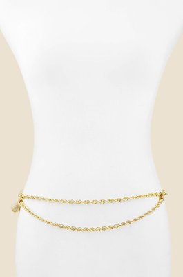 Ettika Double Layer Chain Belt