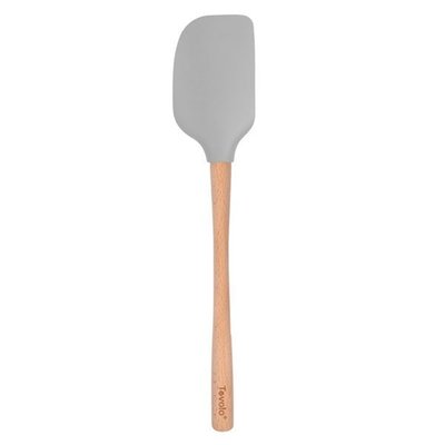 Tovolo Spatula W/ Wood Handle Grey Silicone