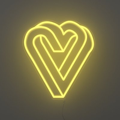 Infinity Heart - LED neon sign