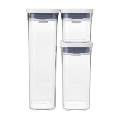 Oxo 3-piece Pop Slim Container Set